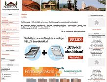 Tablet Screenshot of norman.hu