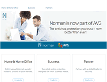 Tablet Screenshot of norman.com
